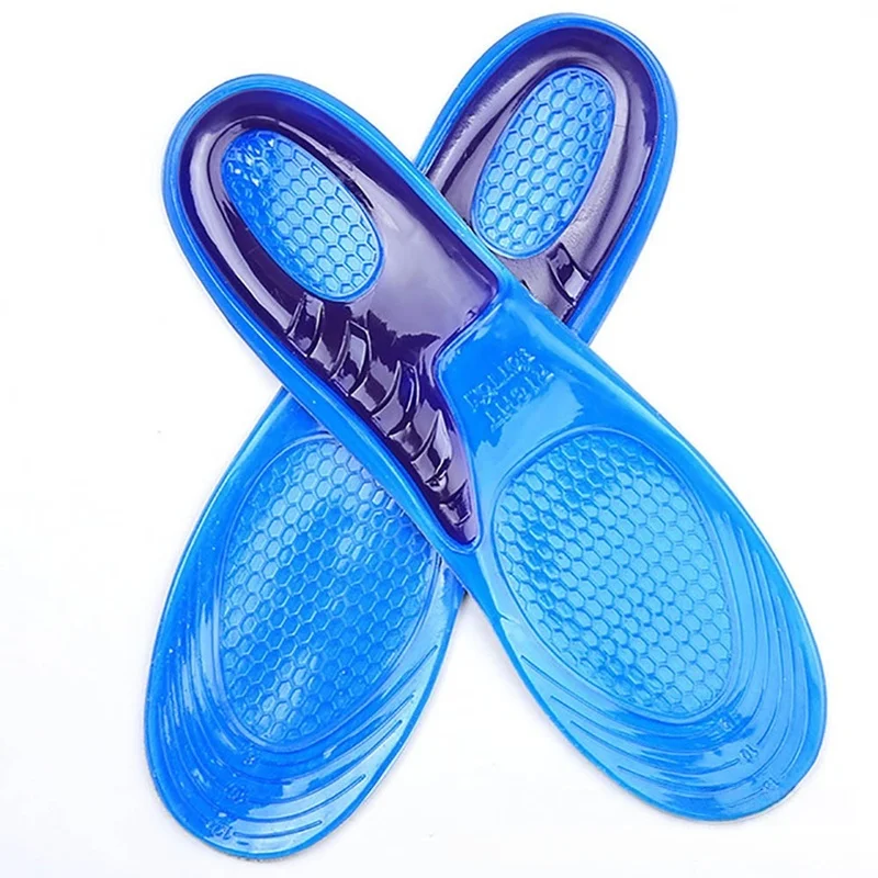 Orthopädische Einlegesohle aus Silikongel, Stoßdämpfende Fußpolster für Schuhe – Detail 2
