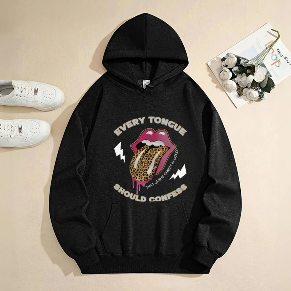 

Y2KТеплый пуловер с принтом, осенне-зимняя толстовка с капюшоном на утолщенной флисовой подкладке, осенне-зимняя женская одежда унисекс