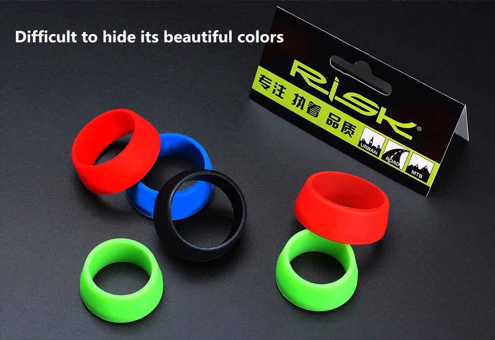 RISIKO Fahrrad Sattelstütze Gummi Ring Staub Abdeckung Radfahren Silikon Wasserdichte Mountainbike Sitz Post Schutzhülle – Detail 6
