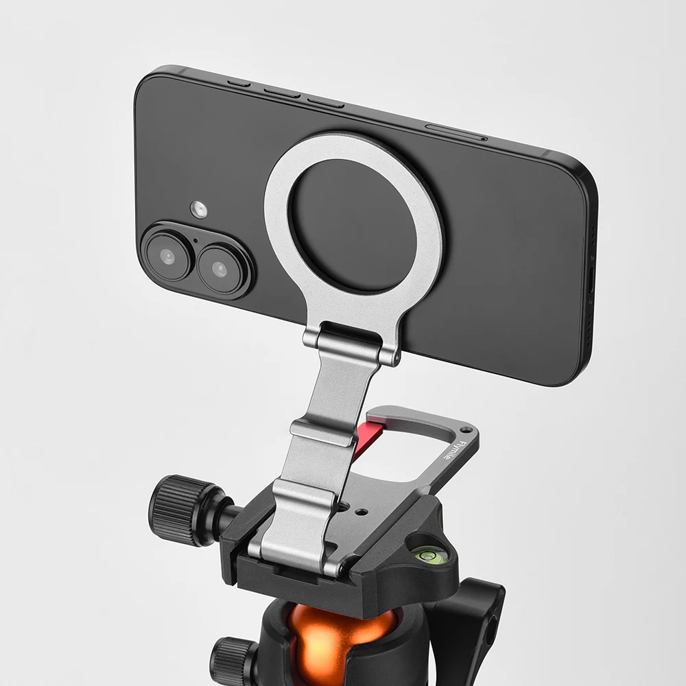Flymile Magnetischer Handyhalter für iPhone 18 Pro Max 17 16 15 Karabiner-Halterung Tischständer Vlgo-Griff mit Magsafe – Detail 14