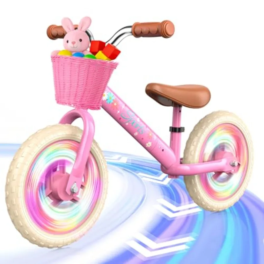 

Toddler Balance Bike for 2-5 Year Old, Balance Bike with Fender, Bicycle for 2 3 4 5 Years Old Boy Girl Birthday Christmas Toy