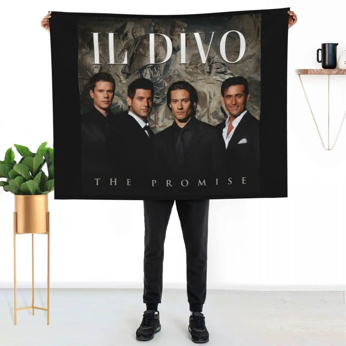 Il Divo the promise Throw Blanket Flannels blankets ands For Baby Beach decorative Soft Beds Blankets