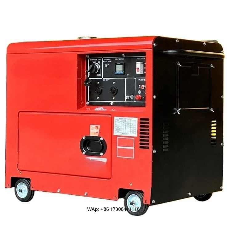 LATEST EU 2025 N P C 50/60Hz High Quality 8KW/10KVA Generator 10kw Portable Silent Generator