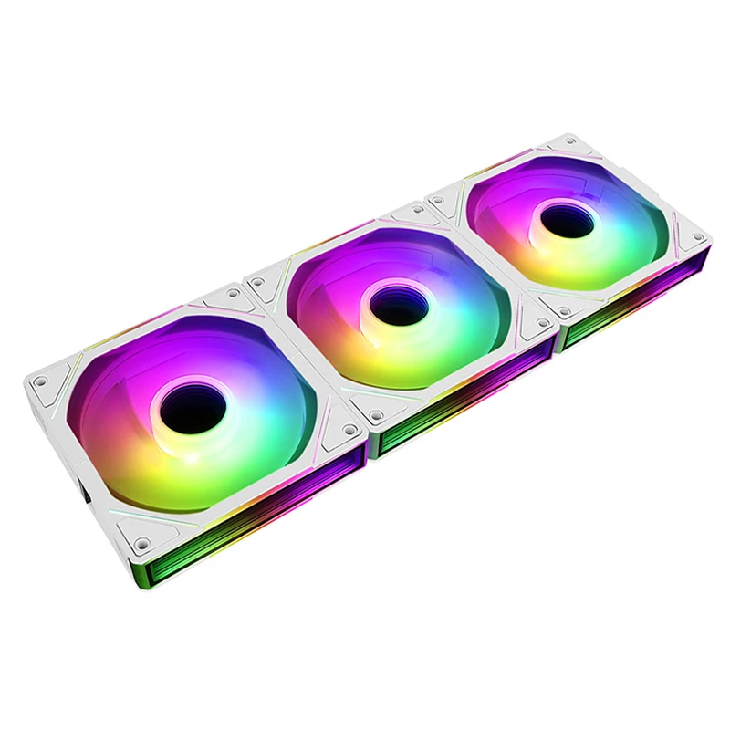 Mirror circulating light effect 800-2000RPM water-cooled cooling fan hot-selling computer cooling fan spot computer accessories
