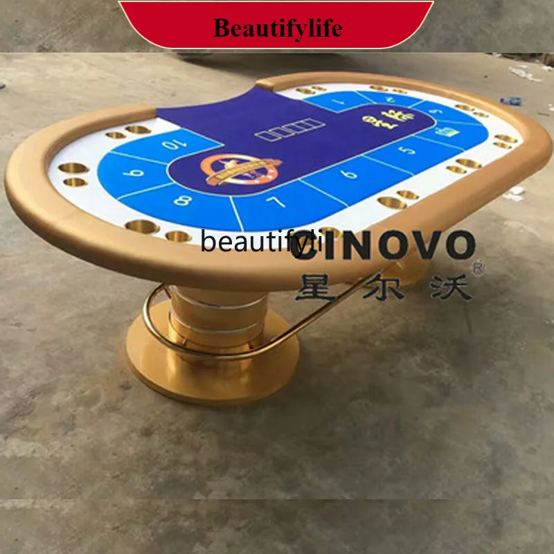 

G1218 Modern Poker Table Poker Texas Table High-End Legs