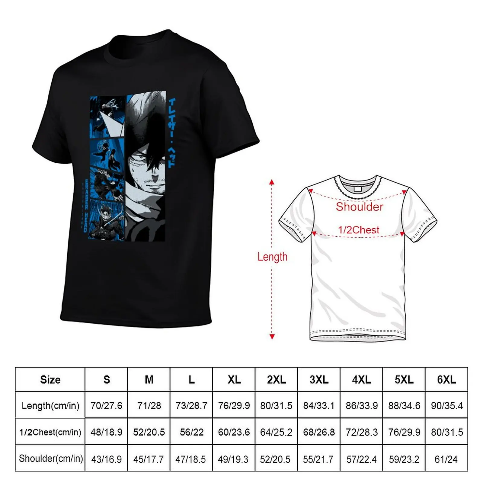 || Manga shirts graphic t man man graphic ||BL|| shirts tees T-Shirt for t t shirt personalised Design Panel Head for Eraser