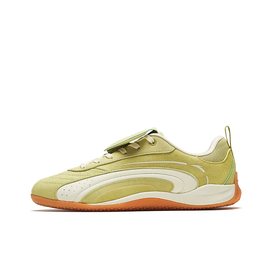 Anta Joyful SPEED V2 Cushioning Abrasion Resistant Low top Casual Shoes Women's Hawk Green/Light Khaki 922638813-5