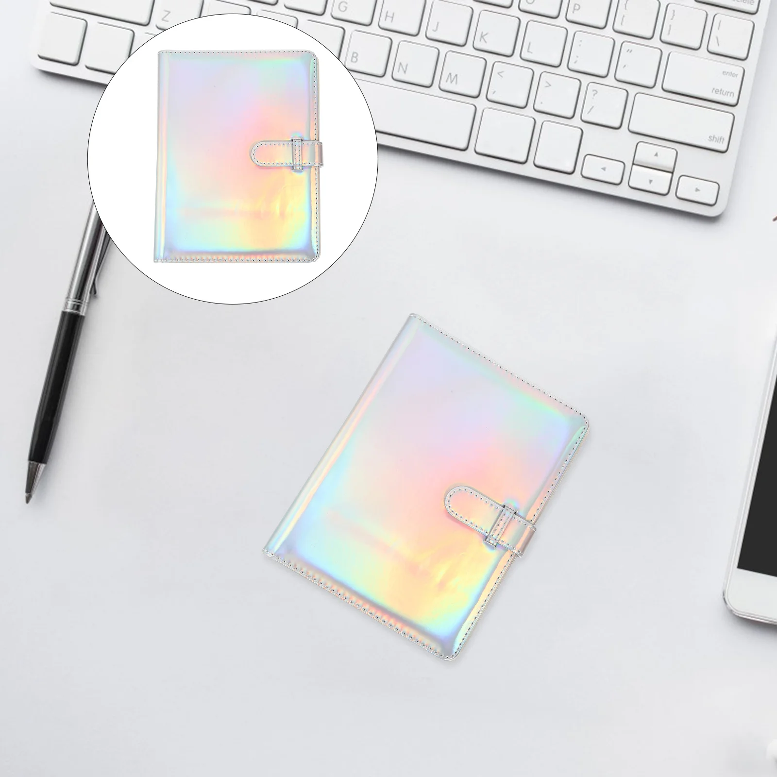 

Mini Photo Pu Waterproof Dustproof Picture Album For Cards Storage Holder Simple Diy Album Wedding Baby