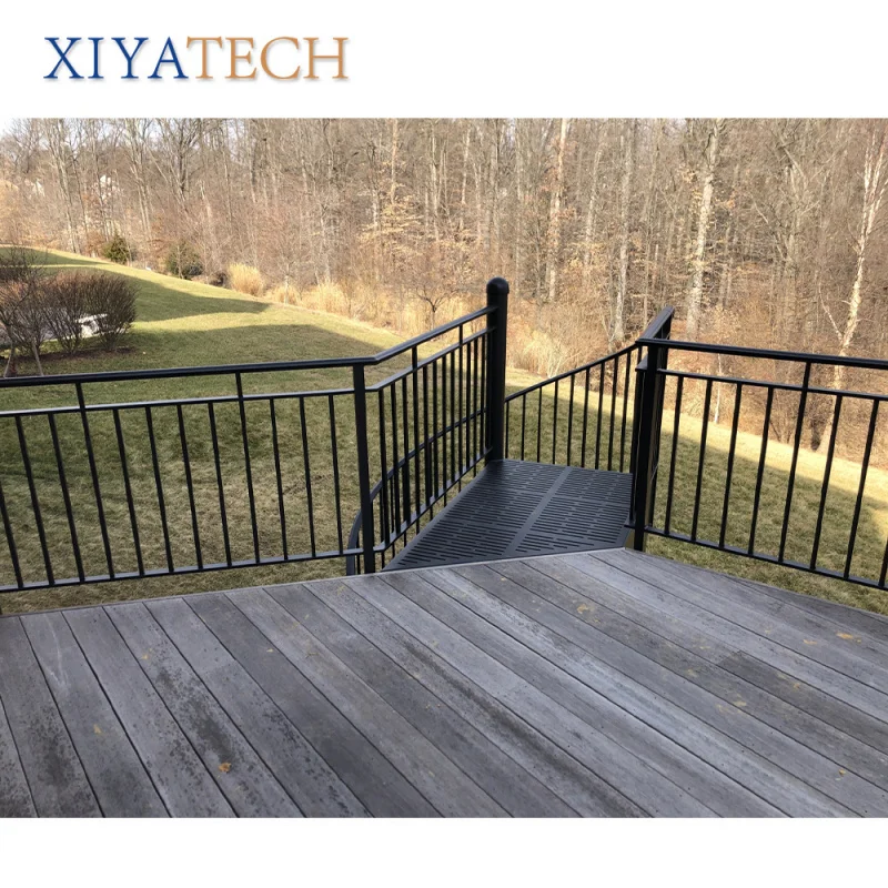 10 0.Zhang.Custom.XIYATECH Metal Structure Rotate Stair Stainless Steel Column Railing Anti Slip Patterned Plate Outdoor