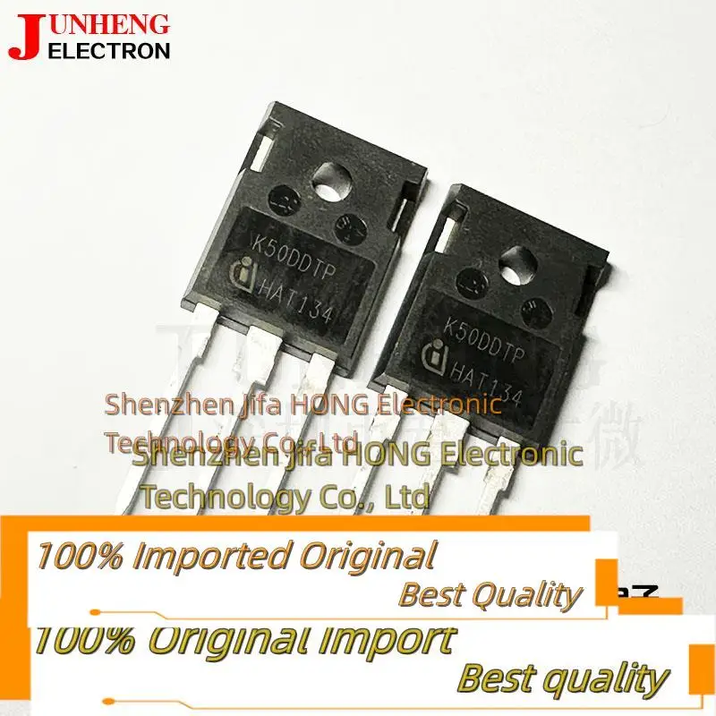 

10PCS/Lot K50DDTP IKW50N60DTP TO-247 IGBT 50A 600V Imported Original Best Quality