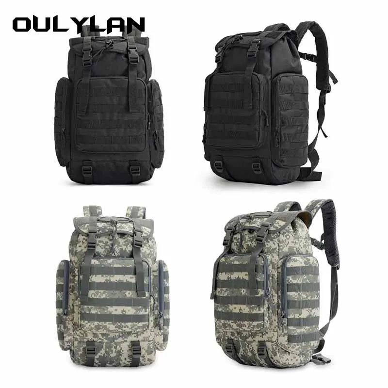 Rucksack Backpack Mountaineering 40L Military Tactical Men Outdoor Waterproof Army Molle Trekking Hunting Camping Bag Mochila