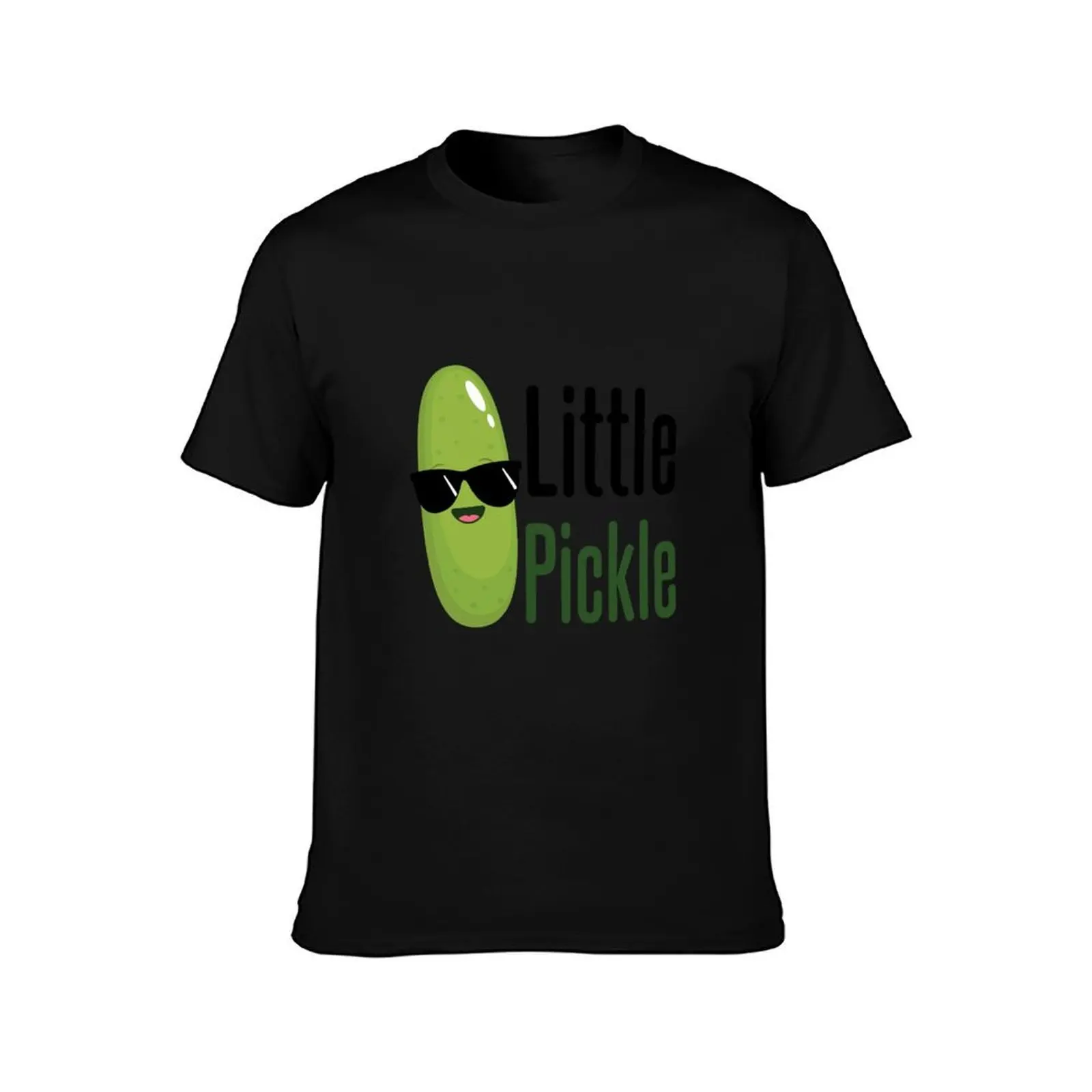 Little Pickle Nickname Cute Sunglasses T-Shirt, Summer Casual Cotton Tee, Oversized Streetwear Tops, Vintage Graphic Print