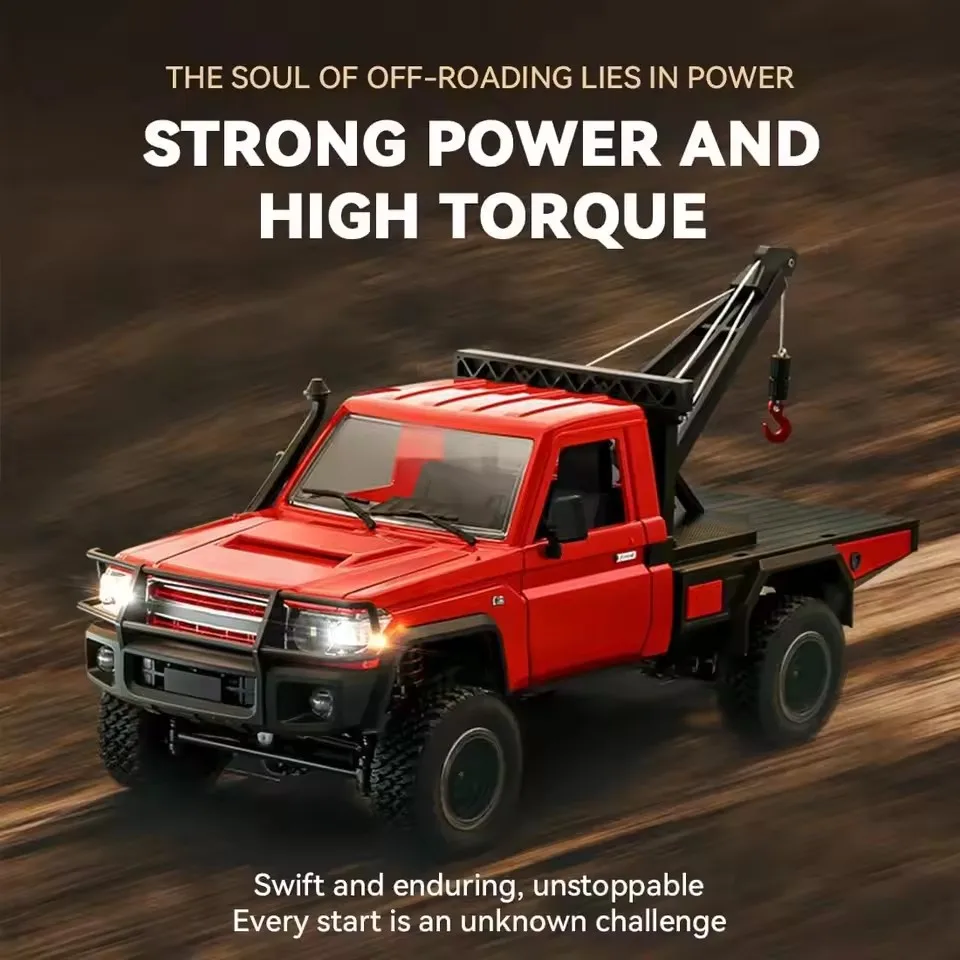 1:12 2.4G RC Crawler Takel 4WD Afstandsbediening Auto Vrachtwagen Off-road Pickup Voertuig RC Klimmen Auto's Model Speelgoed Voor Kinderen Volwassenen Gift