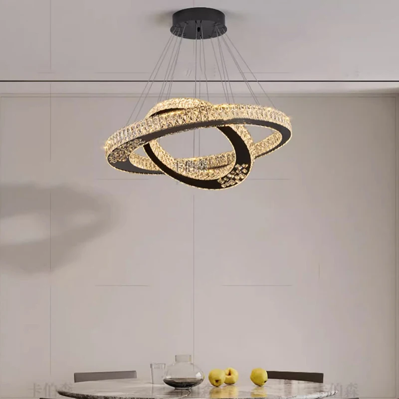 

Modern home decor ring led lights pendant light lamps for living room Chandeliers for dining room hanging light indoor lighting