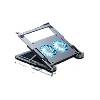 Portable Laptop Cooling Stand Dual Fan For Macbook Xiaomi Tablet Notebook Computer Adjustable Cooler Pad