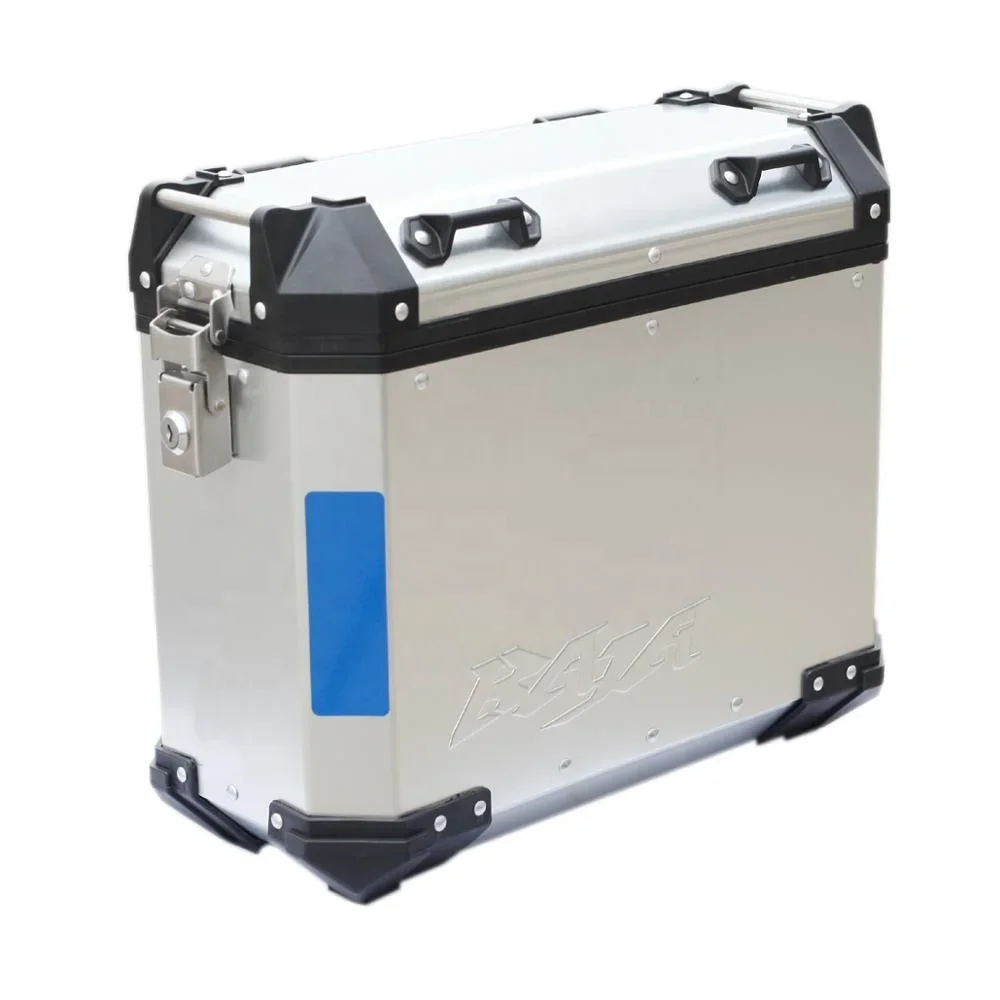 39L Motorcycle Pannier Case, Aluminum Side Box for Motorcycle, Durable Motorbike Storage Box