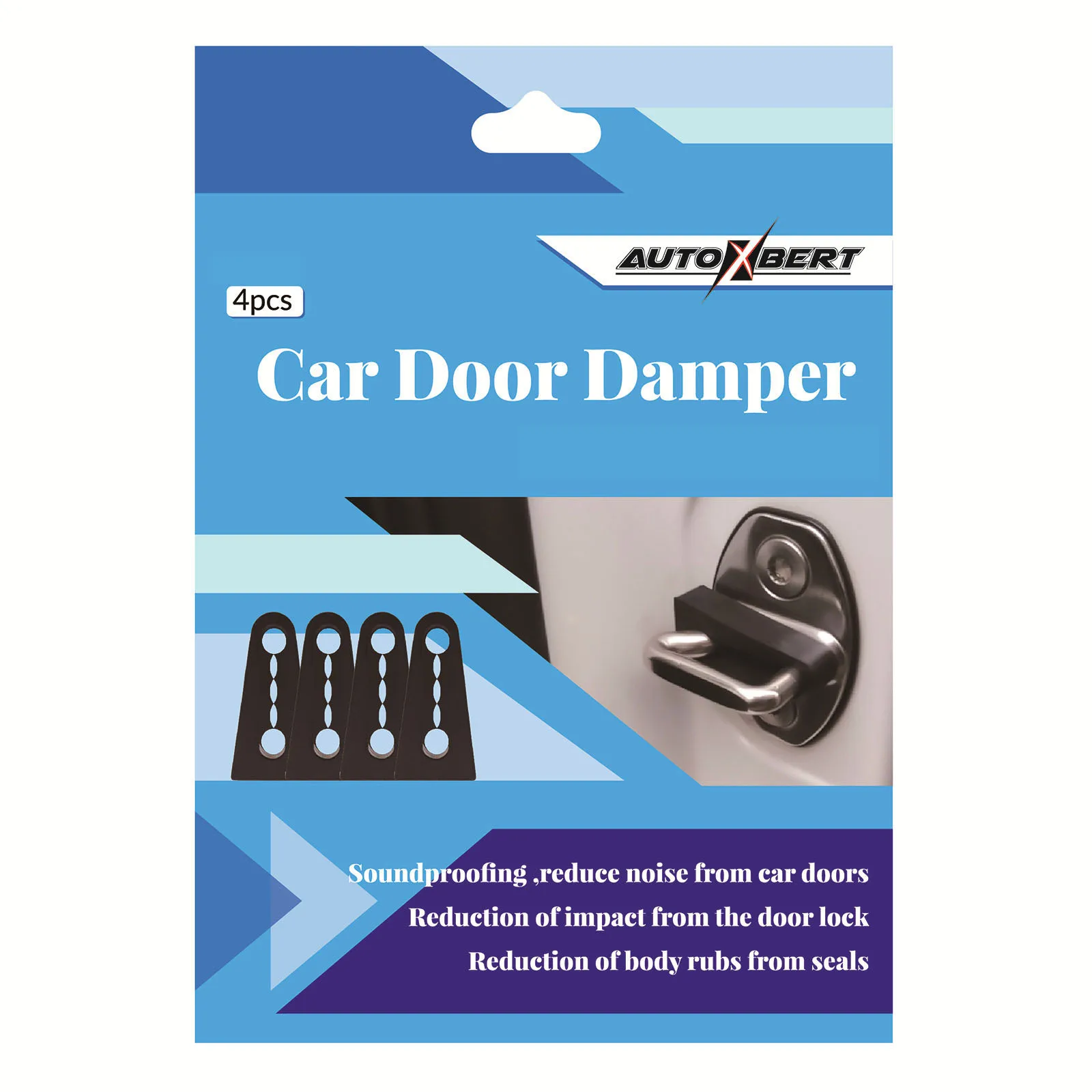 Auto Deurslot Geluid Deadener Demper Buffer Voor Renault Duster 2 Captur Kaptur Arkana Fluence Ratelend Geschreeuw Doof