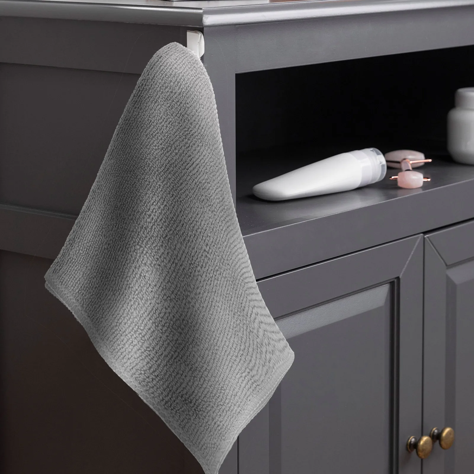 

8Pcs Cleaning Cloths Multipurpose Absorbent Reusable Kitchen Car Household Dish Rags Dusters Soft No Lint