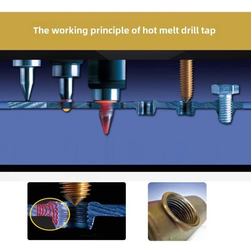 حار تذوب الحفر خاص الحنفية سلك التنصت مجموعة البثق M16 M3 M18 M20 M4 G1/8 G1/4 G3/8 G1/2 G3/4