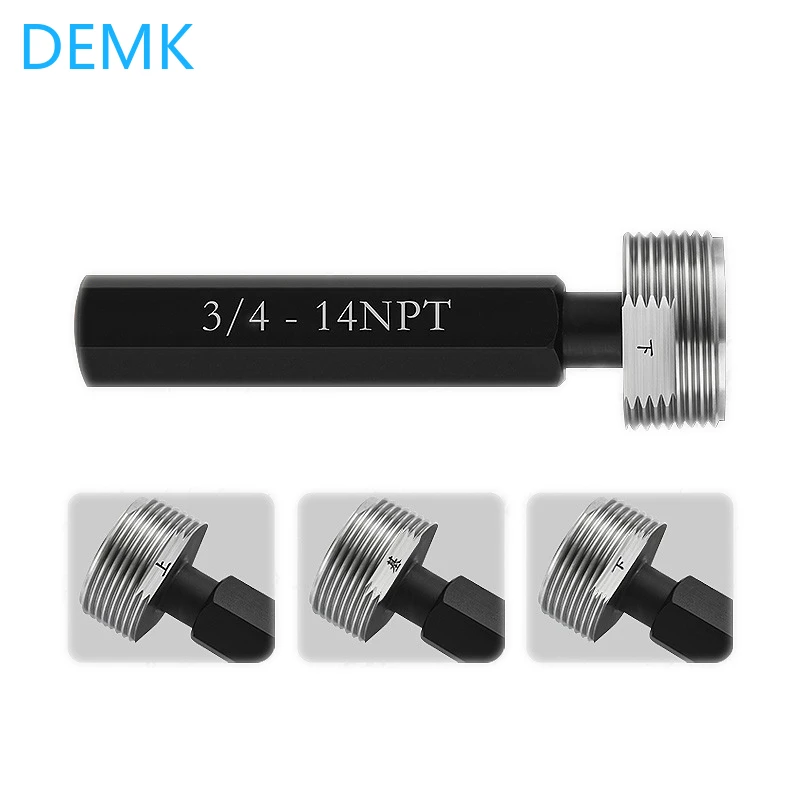 NPT pipe thread Thread gauge Thread plug gauge ring gauge Precision External Screw Gage Fine,Pitch Test Tool 1pcs