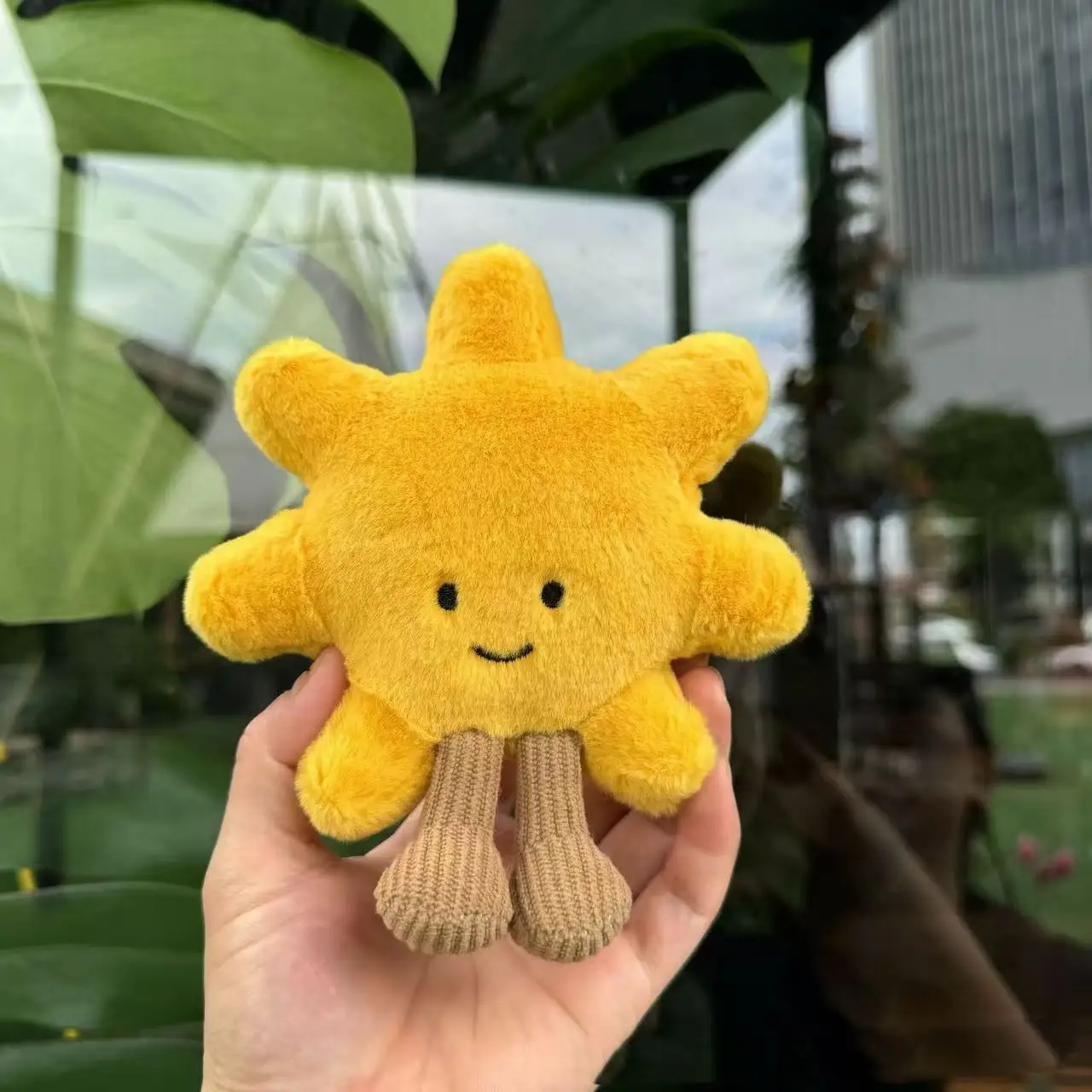 

JELLYCAT toys Smile Face Moon Yellow Sun Plushie Cushion Stuffed Cute Weather Plush Toy for Kid Bedroom Decor Sofa Throw Pillow