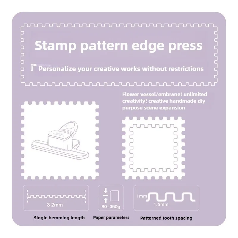 KW-trio Large Hole Punch Cutter DIY Stamp Paper Craft Decor School for Kids Scrapbooking Handmade Press Flower Tool Stationery