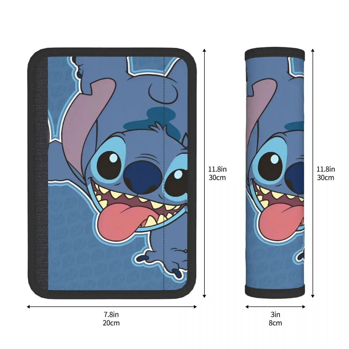 غطاء حزام الأمان الأوتوماتيكي الناعم من Lion Stitch Kawaill Alien لقيادة أكثر راحة، قطعتان من وسادة الكتف لحقيبة الظهر