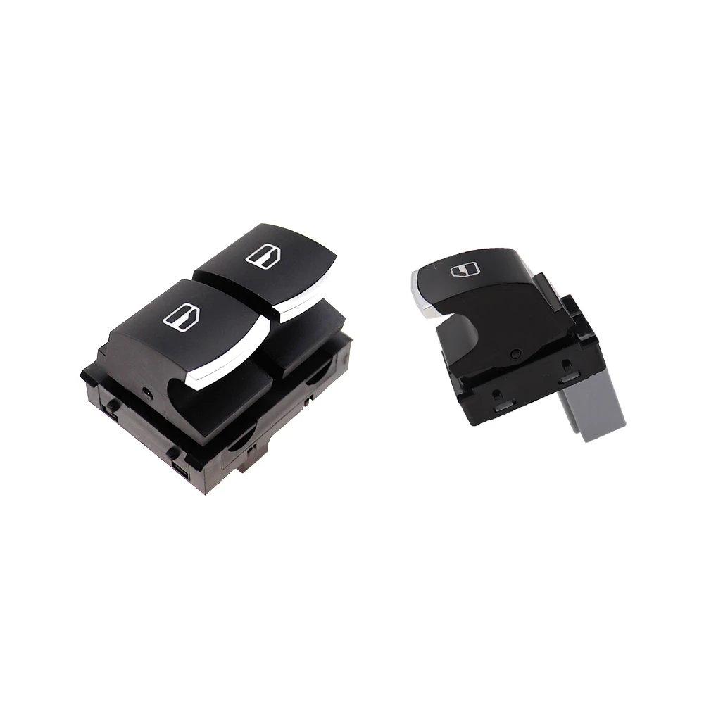 Window Master Switch Button Control For VW Eos Golf GTI Rabbit Polo Passat B6 Touran Scirocco Caddy Tiguan 5K3959857 5ND959855 view 2