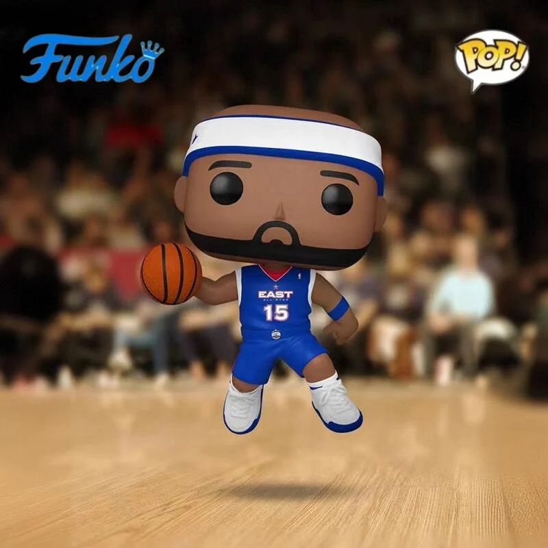 Funko Pop NBA Series مايكل جوردان شخصية الحركة ليبرون جيمس ألين ايفرسون دينيس رودمان طبعة محدودة نموذج الهدايا الأصلية