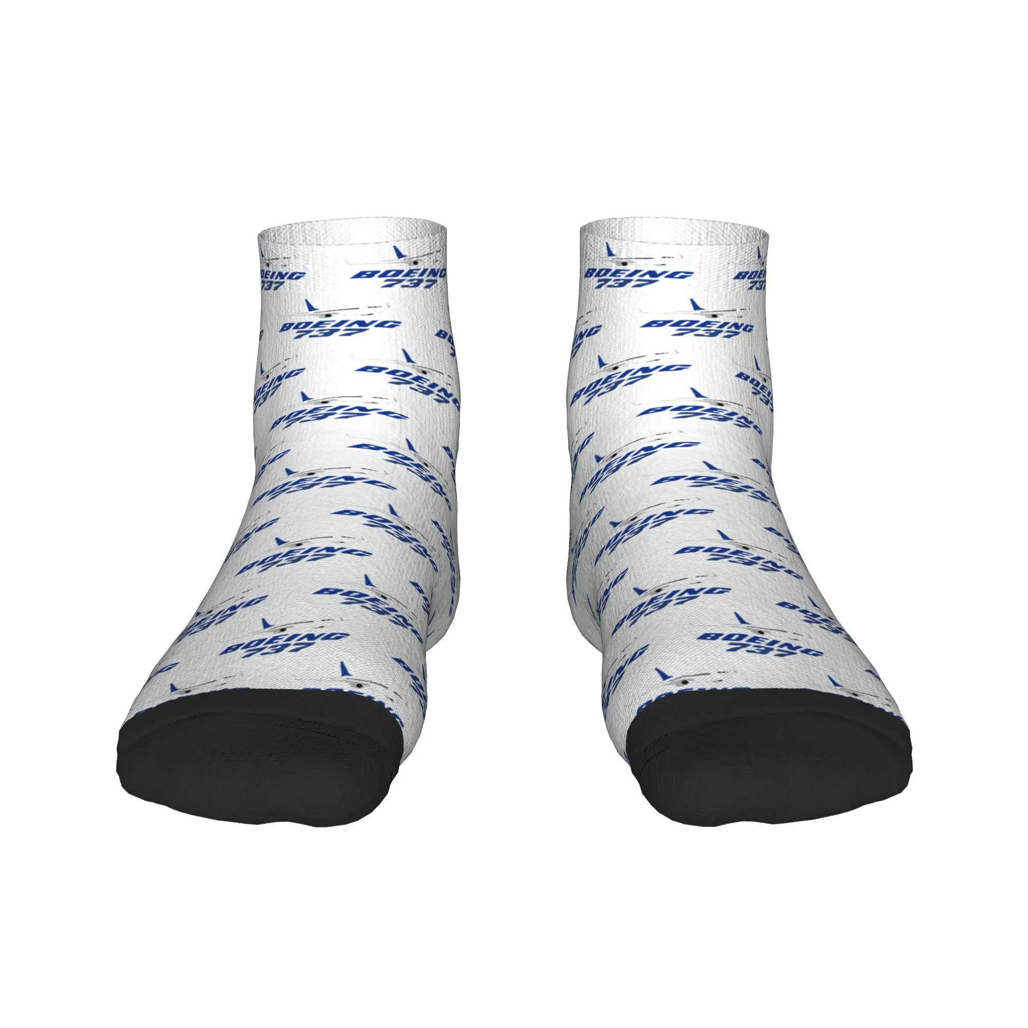 

Носки Boeing 737, впитывающие пот чулки в стиле Харадзюку, всесезонные носки, аксессуары для мужчин и женщин, рождественские подарки