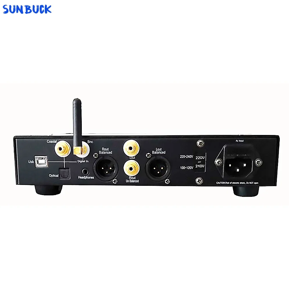 Sunbuck CSR8675 5.0 블루투스 DAC06 리모컨 밸런스 AK4493/AK4495 DSD xmos 디코더 HiFi 헤드폰 앰프