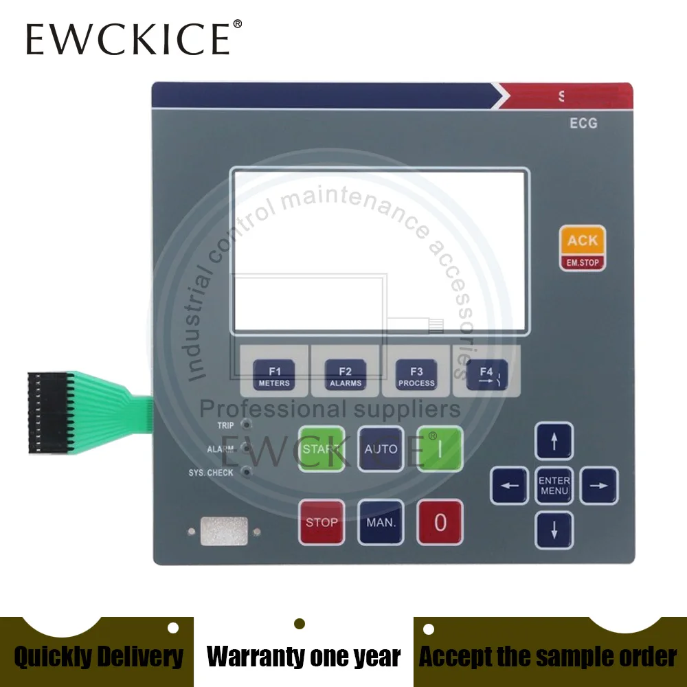 NEW ECG HMI PLC Membrane Switch keypad keyboard Industrial control maintenance accessories