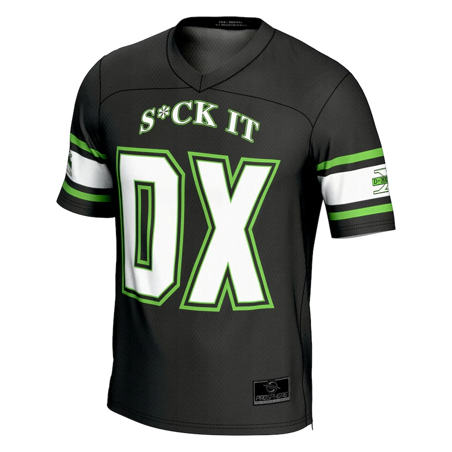 

Men's Black D-Generation X Football Fashion T-Shirt Is Simple Fashionable Loose And Breathable Suitable For Sports And Fitness