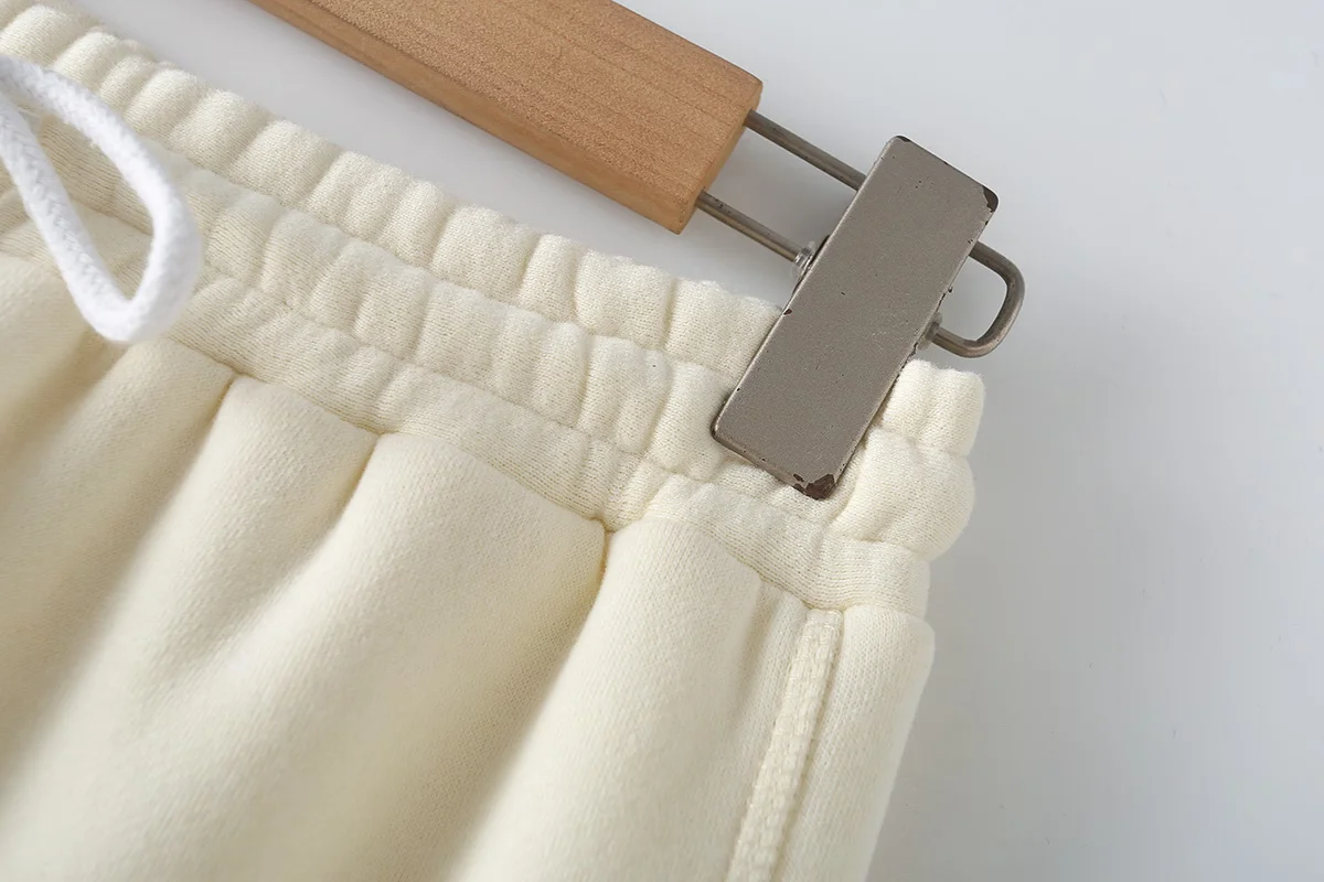 Pantaloni sportivi a maniche lunghe larghi con cappuccio nuovo arrivo autunno/inverno Set da donna Pantaloni da donna a vita alta Set da due pezzi