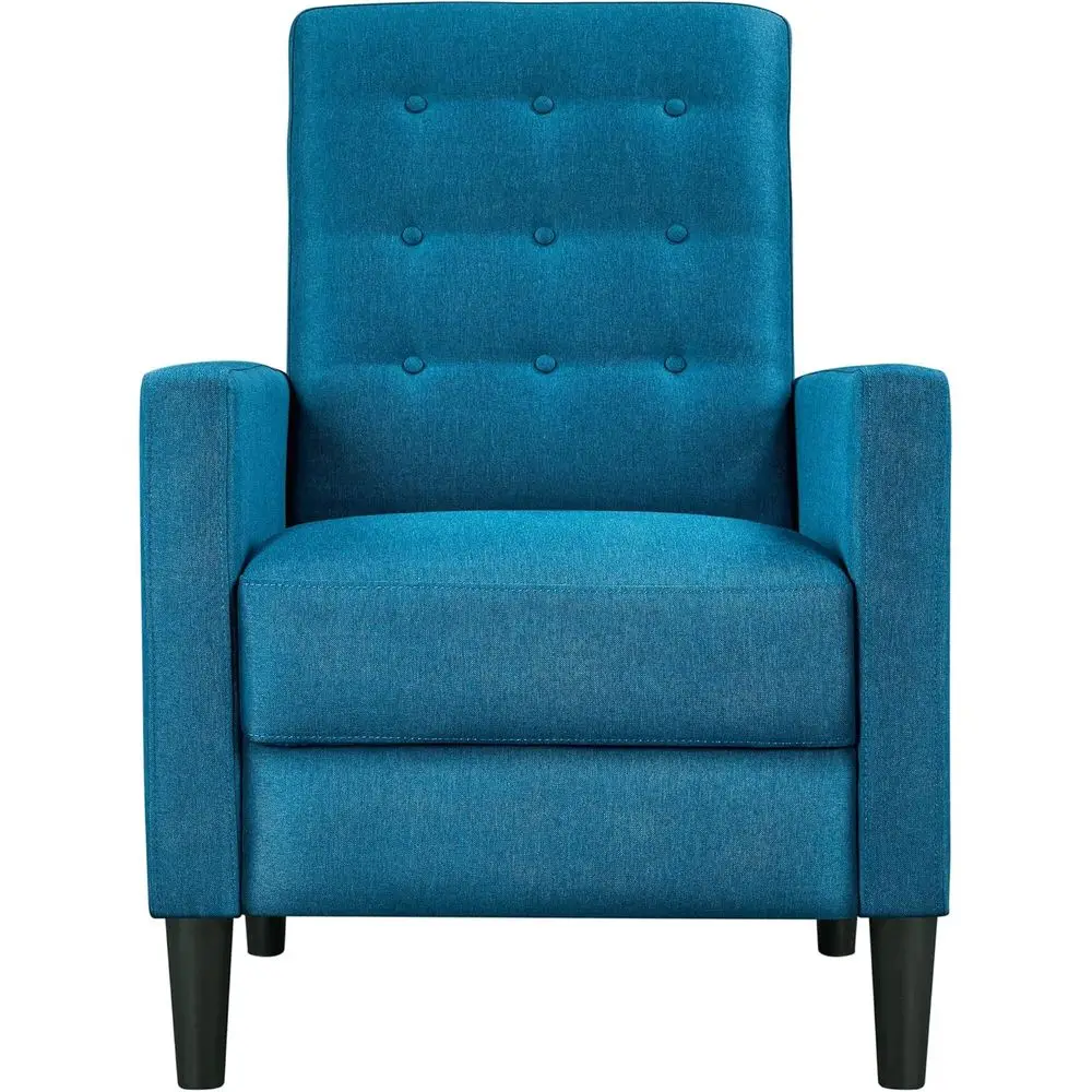 

abric Recliner Chair -Century ern Recliner Adjustable Single Recliner Soa with Thicker Seat Cushion Tuted Upholstered Soa with k