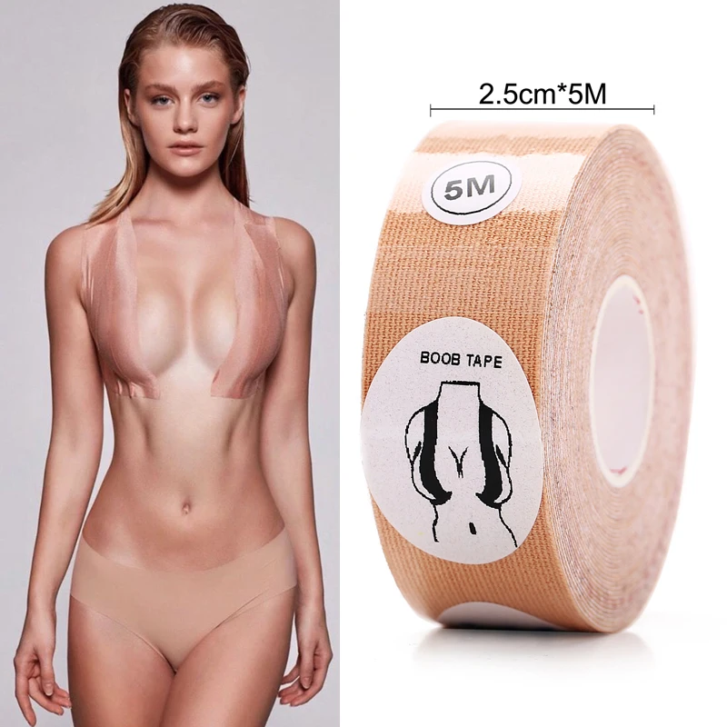 1Roll 2.5M 3.8M 5M intimates Accessories Adhesive Bras Lift Tape Intimates Sexy Bralette Push Up Bra Women Breast Nipple Covers
