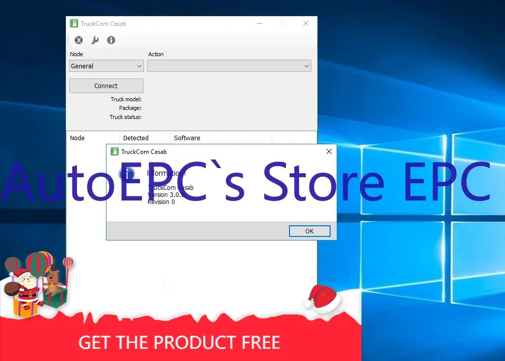 AutoEPC TruckCom Cesab 3.4.1 Diagnostic Software + Crack+Database Package