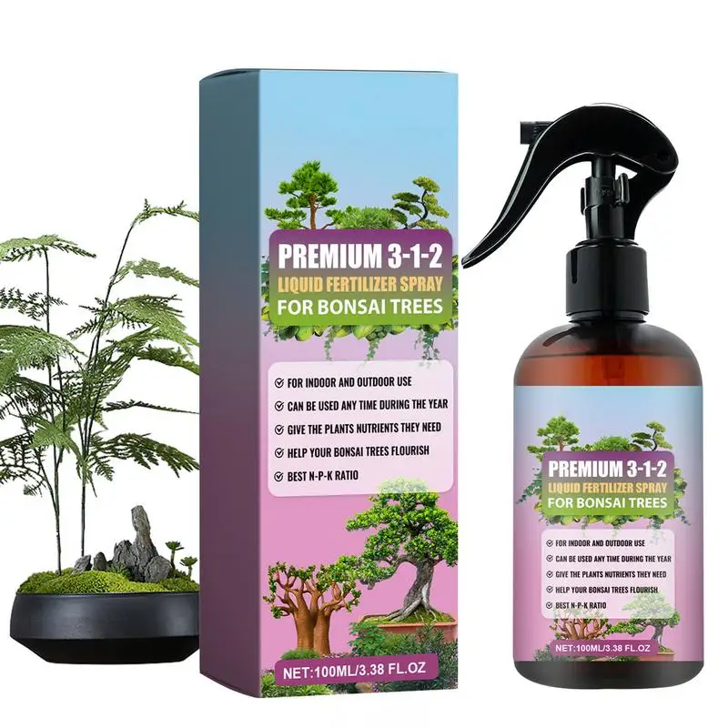 

Houseplant Food For Indoor Plants 100ml Natural Indoor Plant Spray Continuous Nourishment Multi-Functional Plant Fertilizer