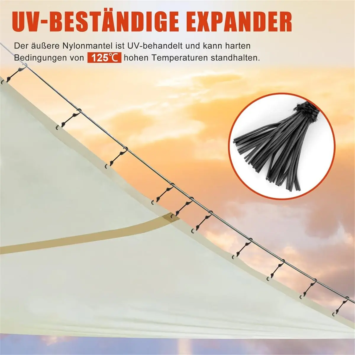 2026 New Bungee Cord with Hooks,Pack of 20, Multifunctional Heavy Duty Tarpaulin Tensioners for Banners, Posters, Tents