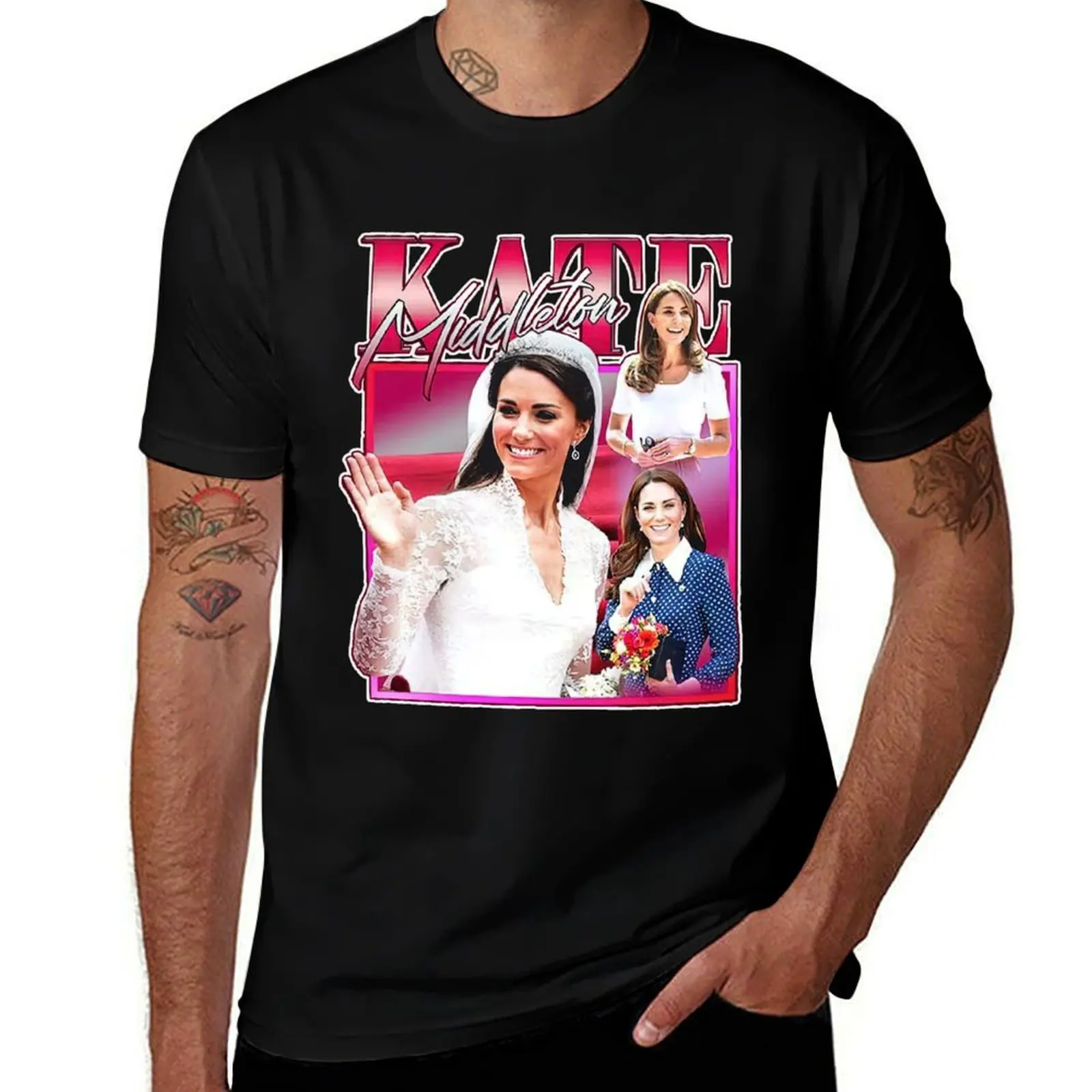 

kate-middleton-homage T-Shirt t shirt for man t shirt personalised T-Shirt