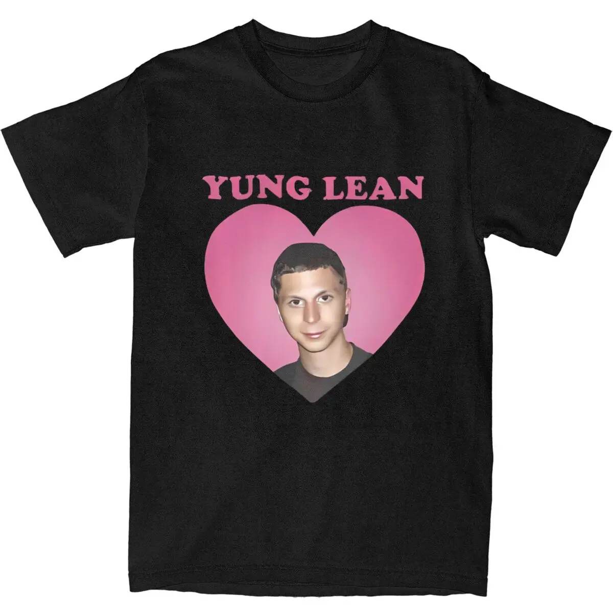 

Men T Shirt Yung Lean Michael Cera Funny Meme T-Shirts Trending Swedish Rapper Summer Tees Casual Cotton Clothing Gift Idea