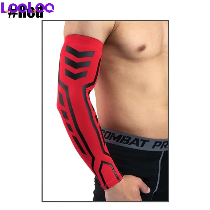 1Pcs Sports Compression Arm Sleeves/Warmers for Running, Cycling, Running, Basketball, Football,Driving, Both ForWomen and Men