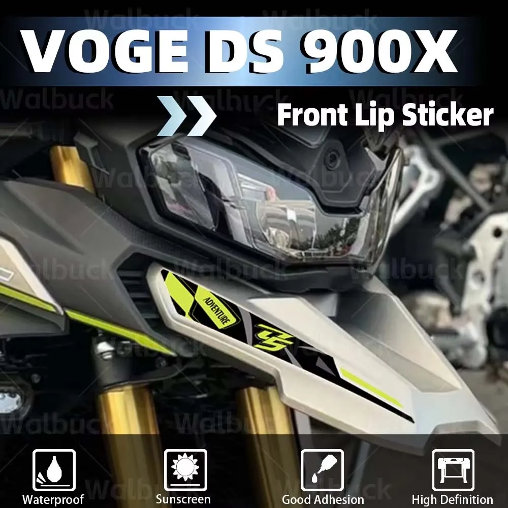 

Motorcycle Head Front Lip Protection Sticker Decal Waterproof Accessories For VOGE DS900X DSX900 dsx 900 ds900x ds 900 x