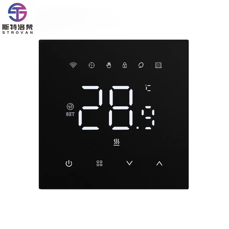 

WT410 WiFi Digital Screen Display Electric Floor Heating Programmable Thermostat with Google Home Thermostat