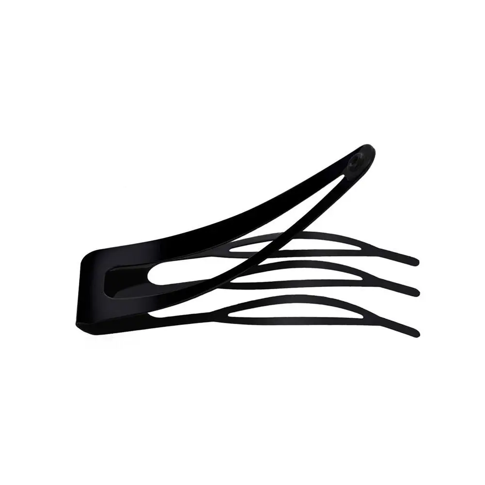 10 Stück Haarspangen mit doppeltem Griff, Metall-Haarspangen mit Druckknöpfen, Haarspangen für Frauen und Mädchen, Haarherstellung, Salonbedarf, Haar-Accessoires – Detail 2