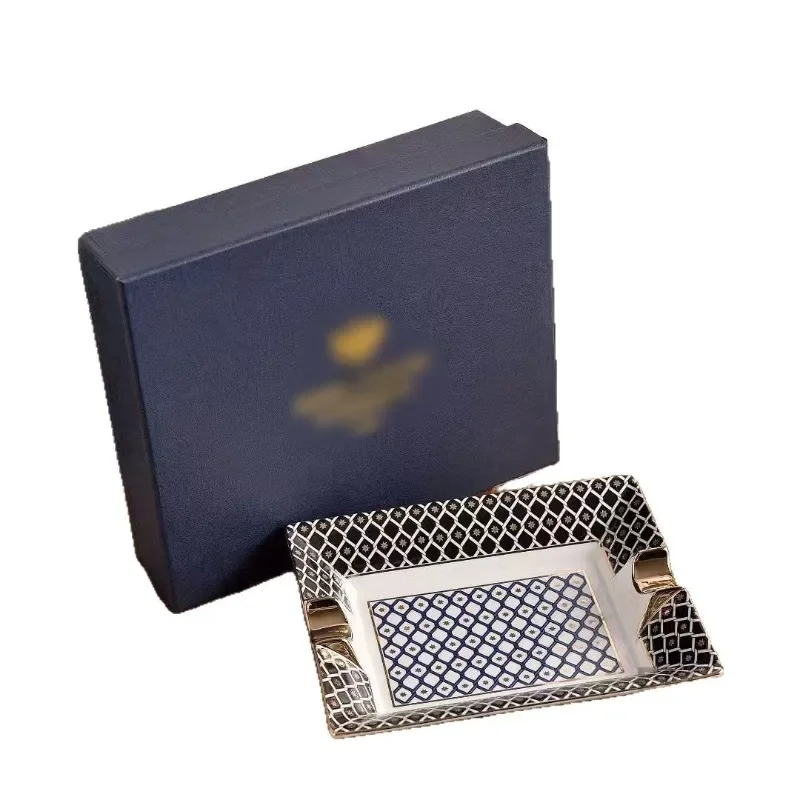 

Ashtray ceramic household living room high-end large personalized cigar tank household