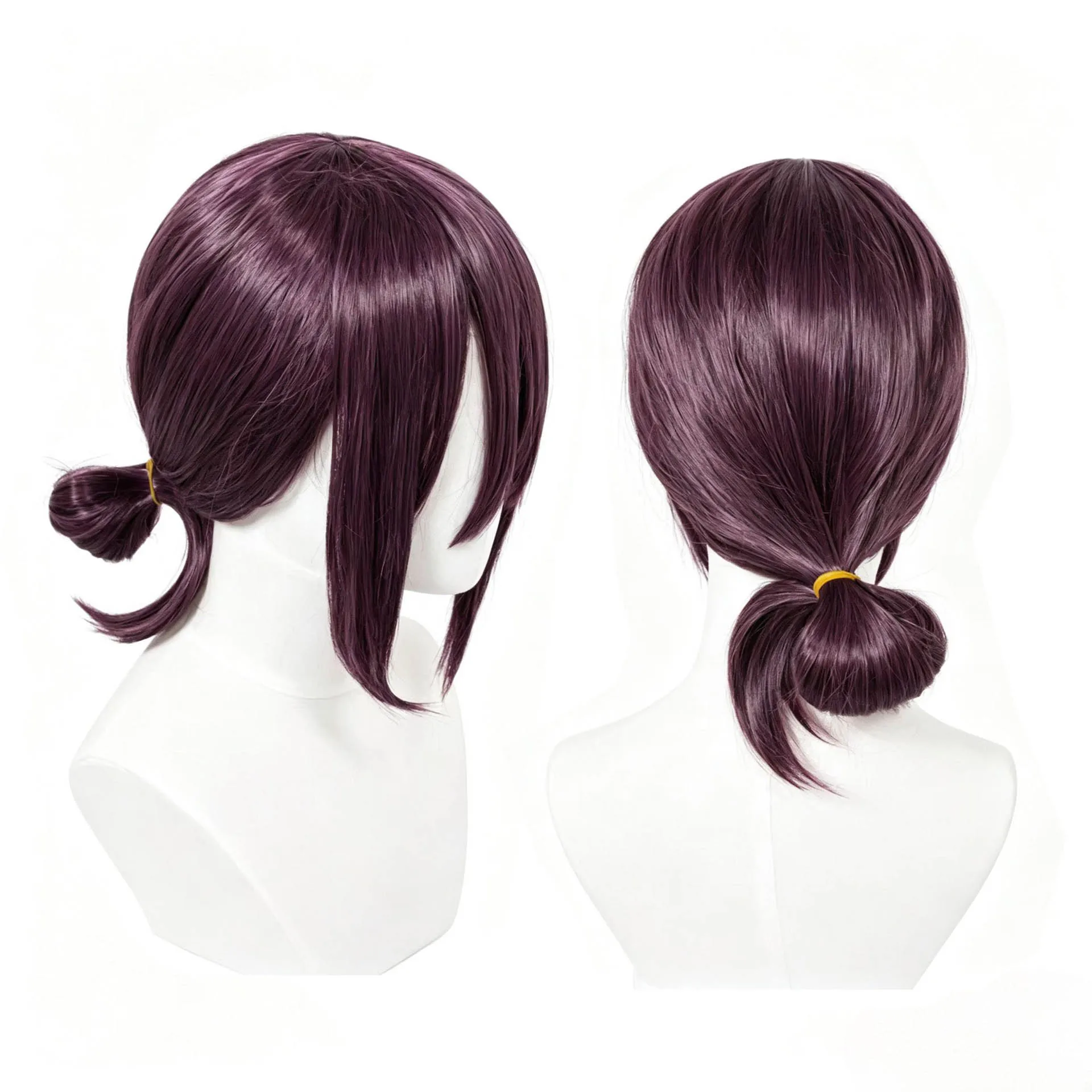 2026 Hot Rezee Wig Anime Cosplay Dokidoki Halloween Women 35cm Purple Hair Rezee Cosplay High Heat Resistant Hair Free Wig Cap