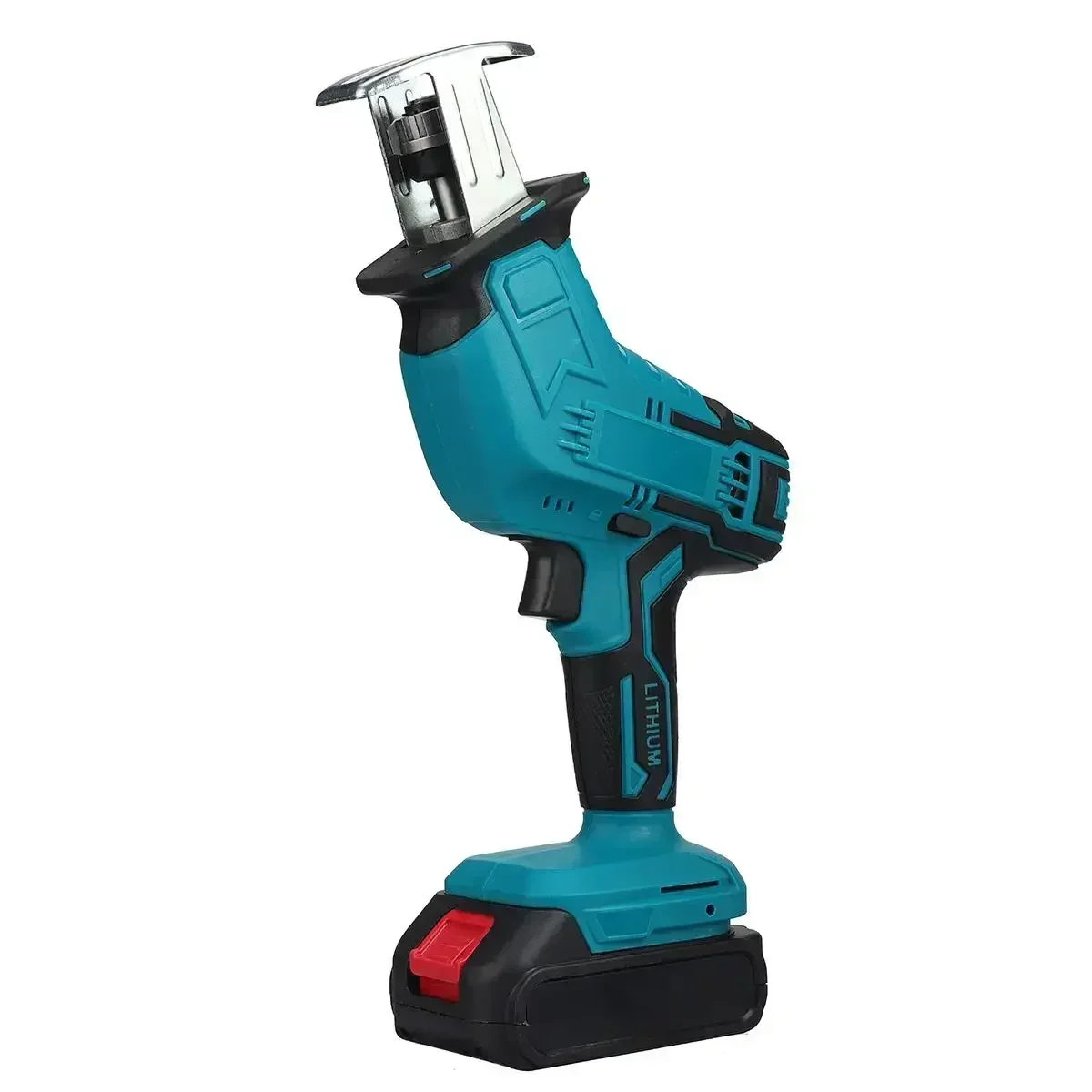 21V Rechargeable Li-ion Battery Cordless Electric Reciprocating Saw Quick Change Blade Metal Wood PVC Cutting Power Tools