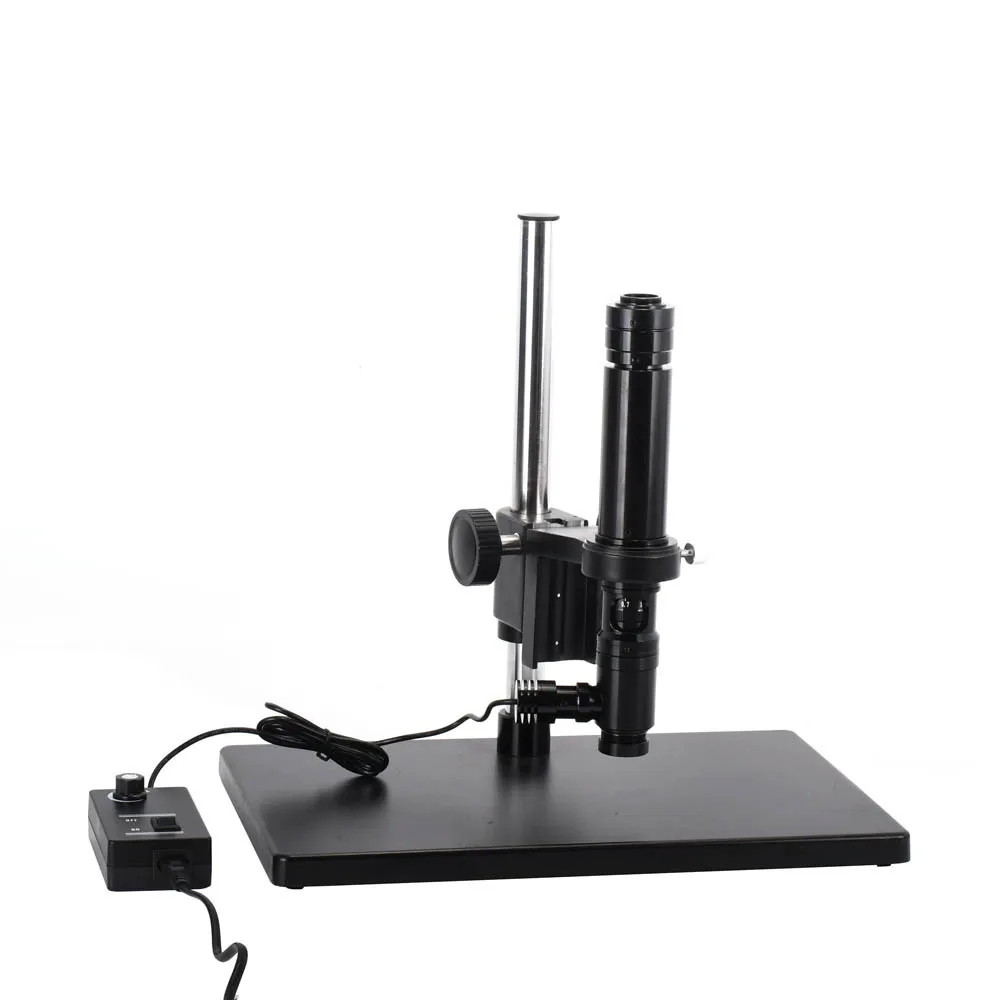 Autofocus Zoom Electronic Microscope Industrial Ca mera Coaxial Lens High Magnification Coaxial Light