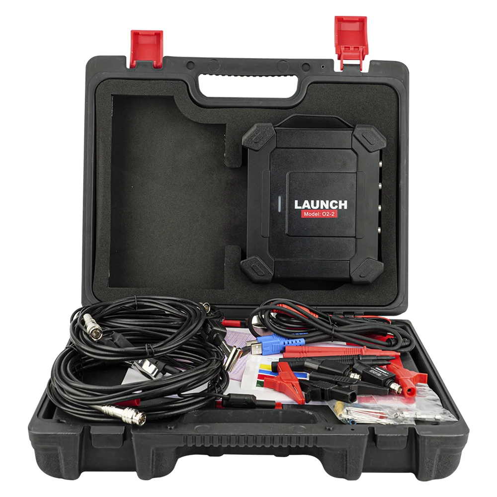 Voor LANCERING X431 O2-2 4 Kanalen 100 MHz USB DC Scope box Oscilloscoop Automotive Oscilloscopen Ondersteuning werk met PRO3S + V5.0/PAD V